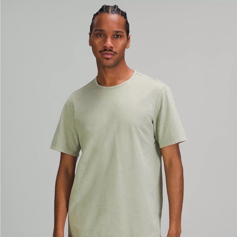 NWOT Lululemon Commission Short Sleeve T-Shirt XL - Wash Green Fern Enzyme Dye